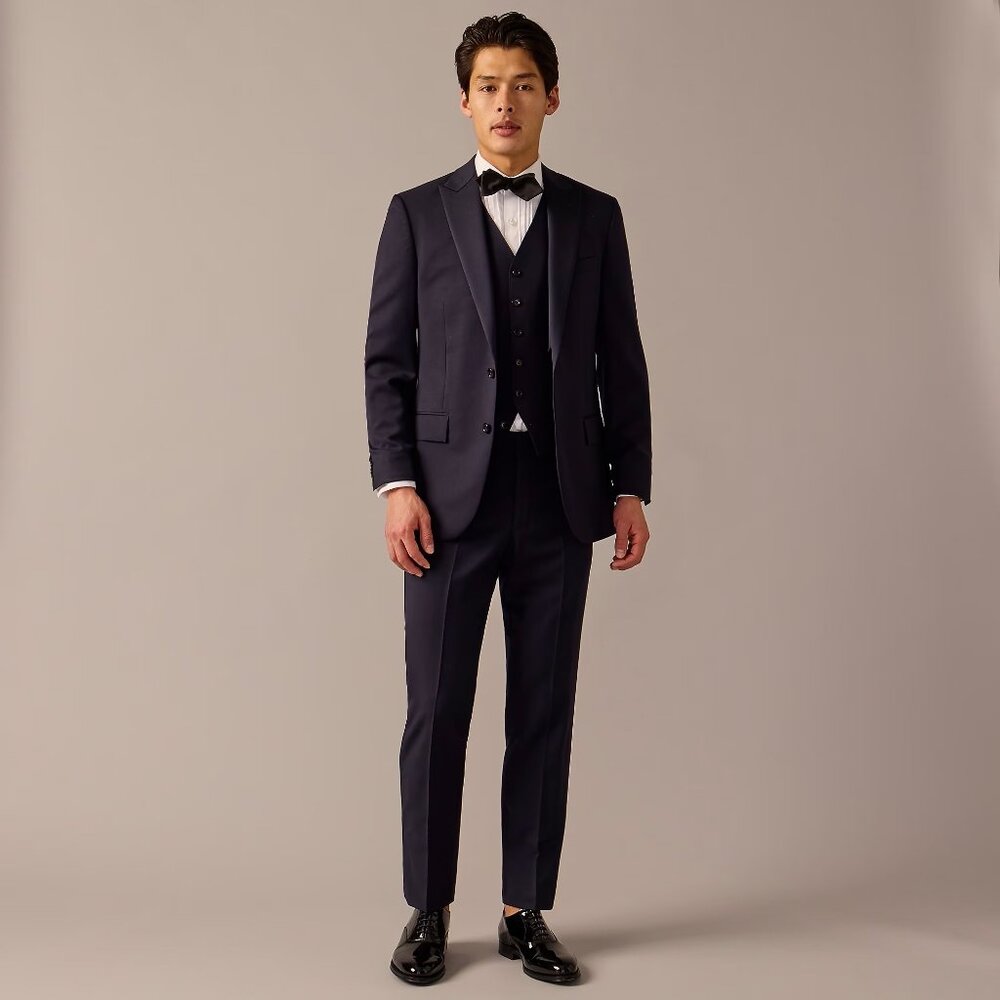 J. Crew Ludlow Slim-fit tuxedo jacket in Italian wool